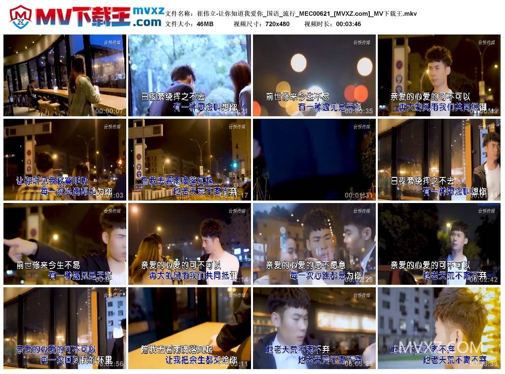 崔伟立-让你知道我爱你_国语_流行_MEC00621